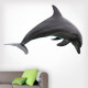 Dolphin Jumping Wall Decal