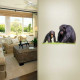 Chimp and Baby Wall Decal