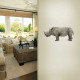 Rhino With Baby Wall Decal