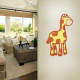 Silly Giraffe Wall Decal