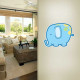 Silly Elephant Wall Decal