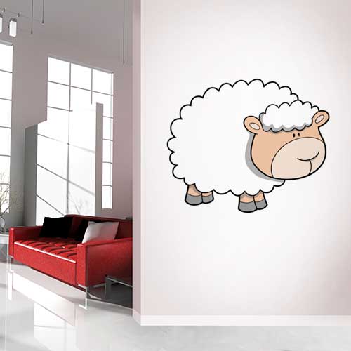 Baby Sheep Wall Decal